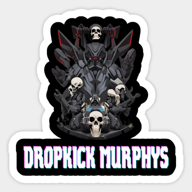 Dropkick Murphys Sticker by Maheswara.Momocats